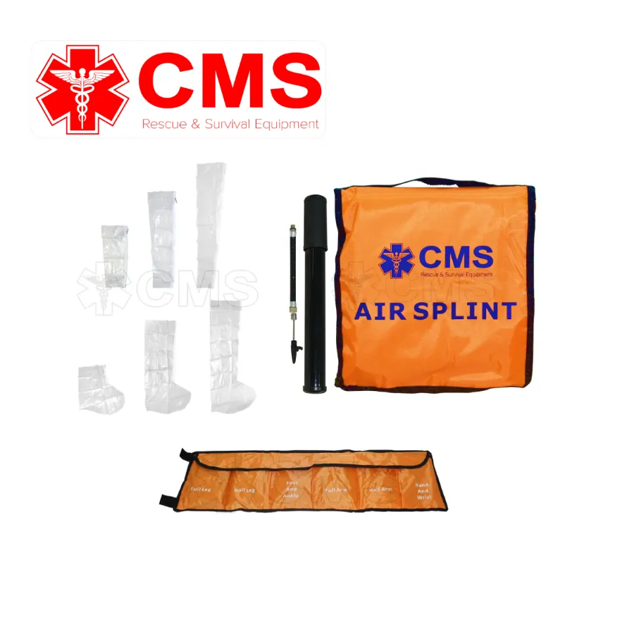 Férulas neumáticas set de seis piezas