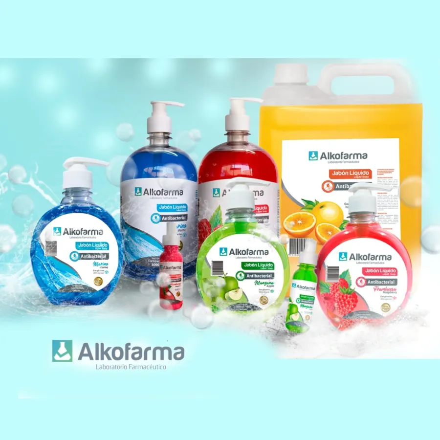 Jabón antibacterial médico