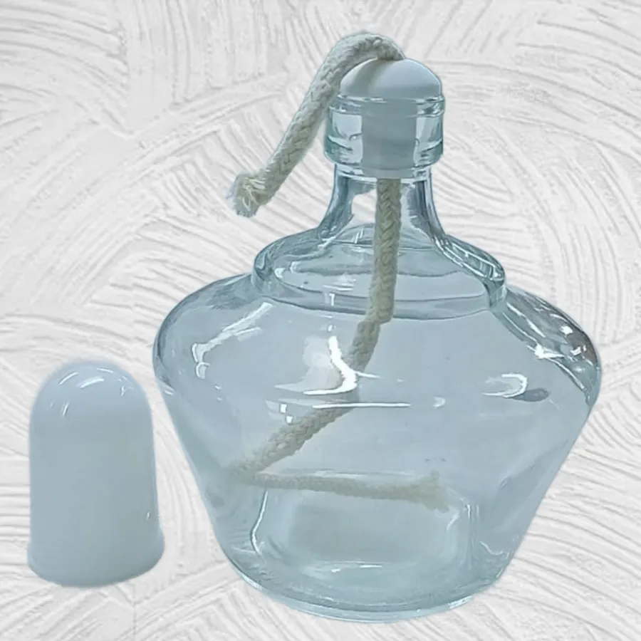 Mechero de alcohol de laboratorio