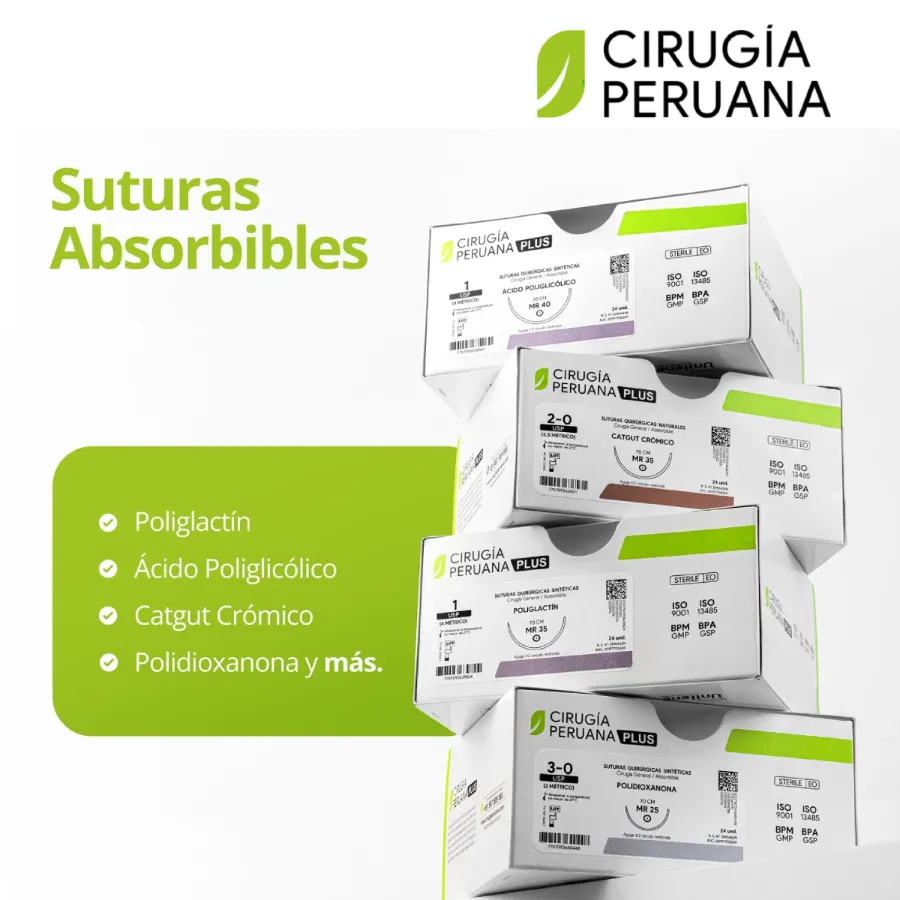 Suturas absorbibles