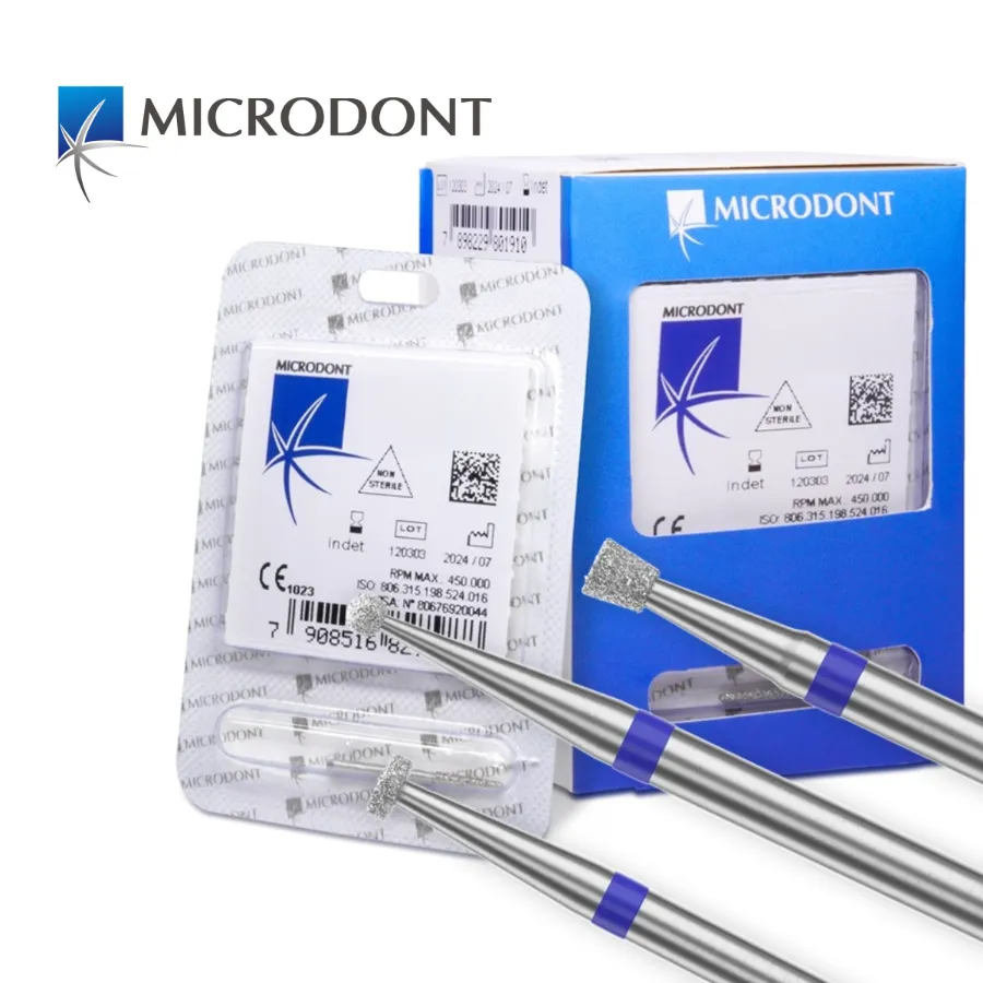 Fresas diamantadas odontológicas